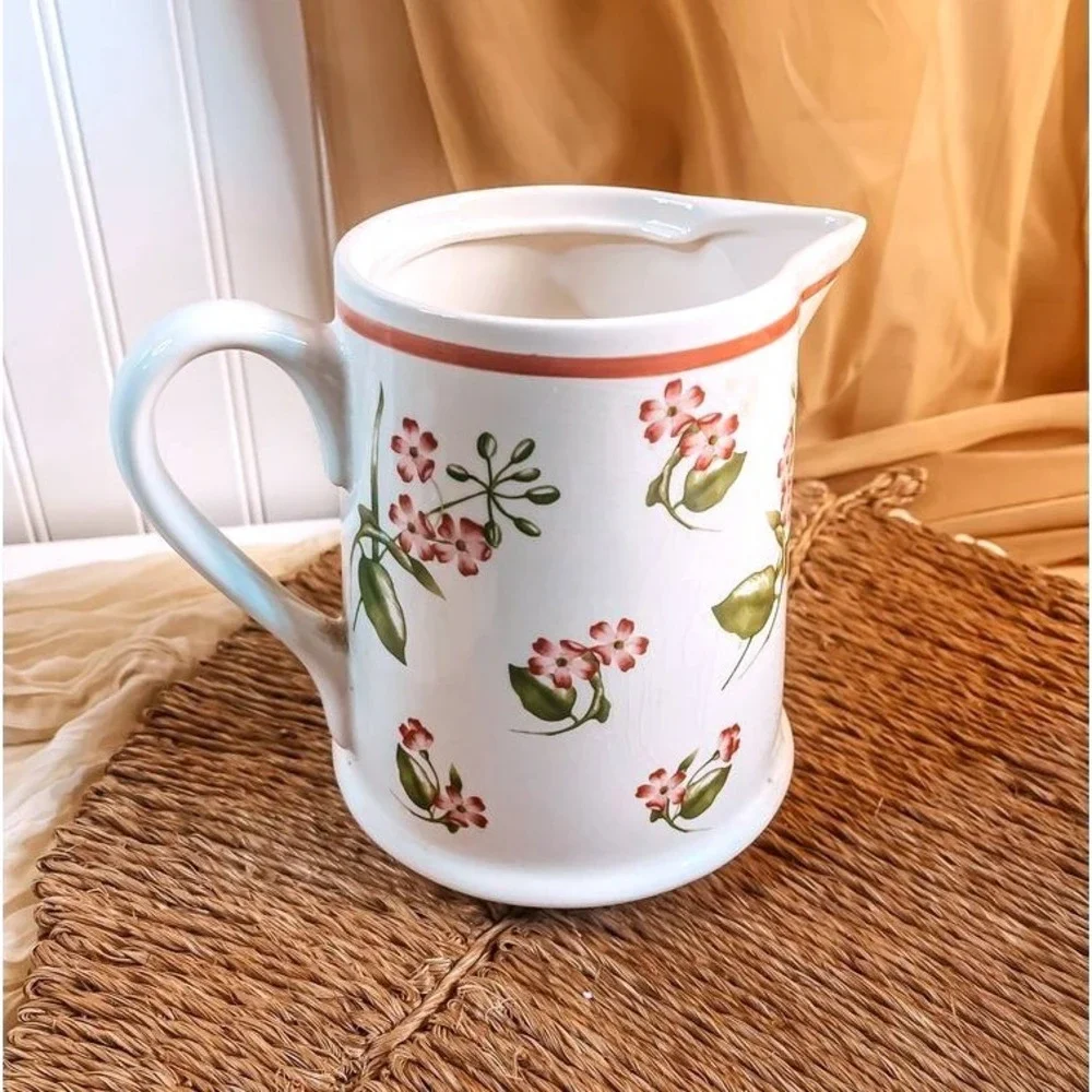 Harry &‎ David Floral Pitcher